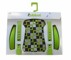 Qibbel Stylingsett Deluxe Til Baktmontert Barnesete, Grønn