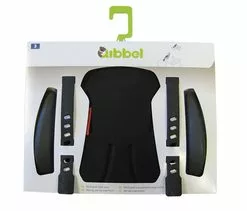 Qibbel Stylingsett Deluxe Til Frontmontert Barnesete, Svart