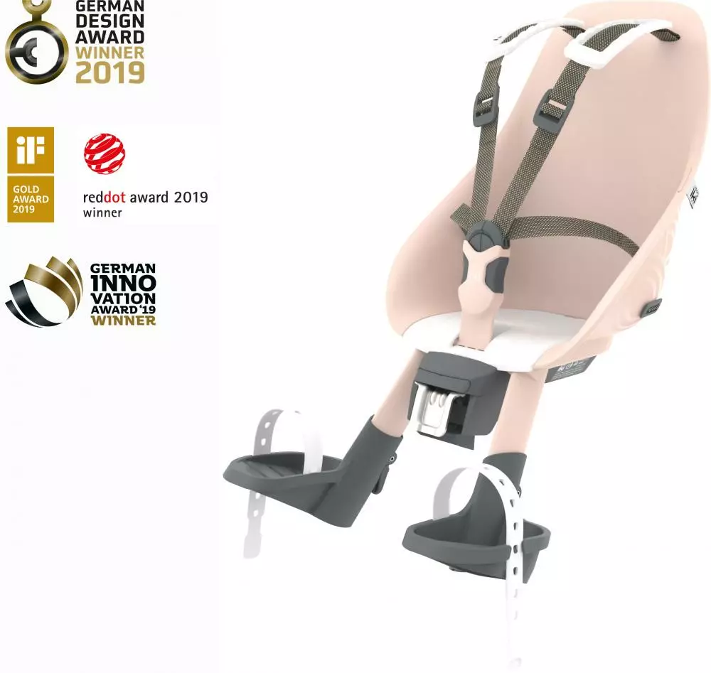 Urban Iki By OGK Urban Iki Barnesete Frontmontert Rosa/Hvit 3 Urban Iki By OGK Urban Iki Barnesete Frontmontert Rosa/Hvit