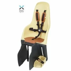 Polisport Minia Sykkelsete For Bagasjebærer Moon Yellow