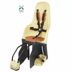 Polisport Minia Sykkelsete For Rammemontering Moon Yellow