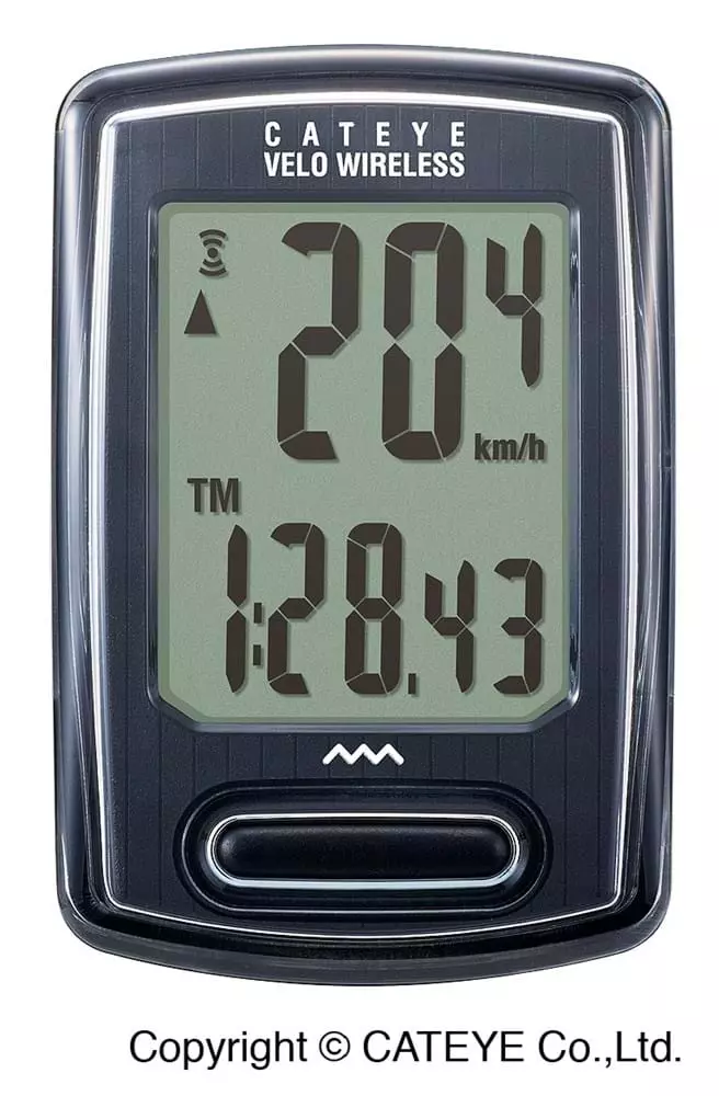 Cateye Velo Wireless Sort 8 Funksjoner 3 Cateye Velo Wireless Sort 8 Funksjoner