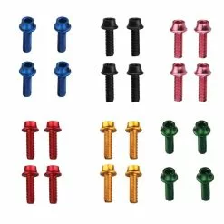 Token Bolt Til Flaskeholder I Farger 4 Stk